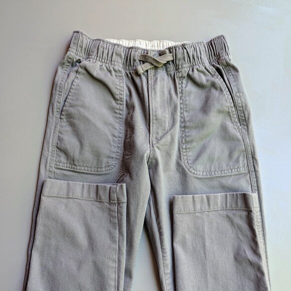 J. Crew Crewcuts Boys’ Active Dock Pants – Size 8, Light Grey - Picture 1 of 3